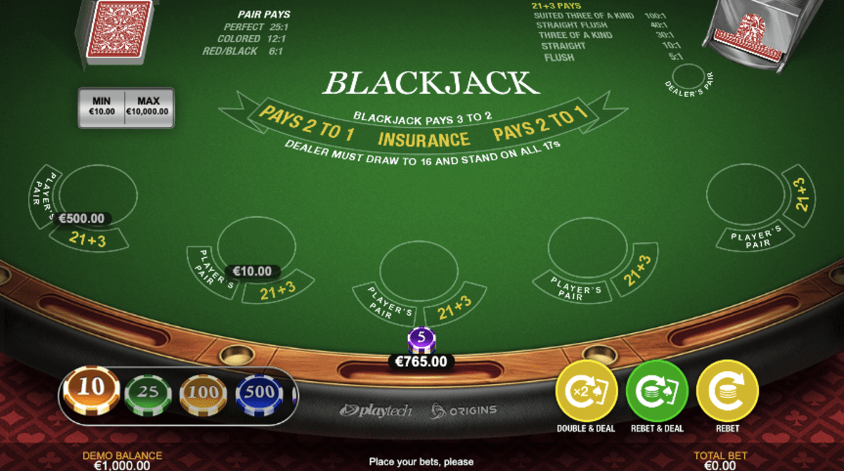 Premium Blackjack by Playtech